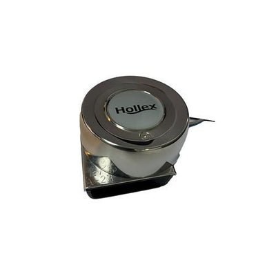 Hollex Mini Compact 12V scheepshoorn volledig RVS