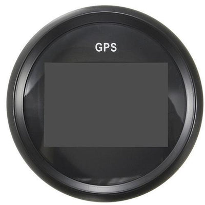 Hollex GPS Snelheidsmeter digitaal 12/24 Volt zwart