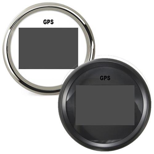 Hollex GPS Snelheidsmeter digitaal 12/24 Volt wit