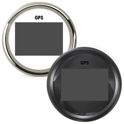 Hollex GPS Snelheidsmeter digitaal 12/24 Volt wit