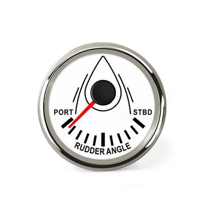 Hollex Roerstandmeter Type 1 ø52 mm inbouw 12/24 Volt 0-190 Ohm wit (zonder tranducer)