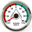 Hollex Roerstandmeter Type 2 ø85 mm inbouw 12/24 Volt 0-190 Ohm wit (zonder transducer)