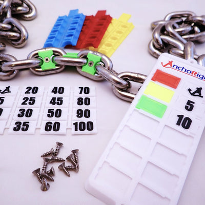 Anchoright Ankerketting Markeerset 12 mm ketting - 8 kleuren (40 markers)