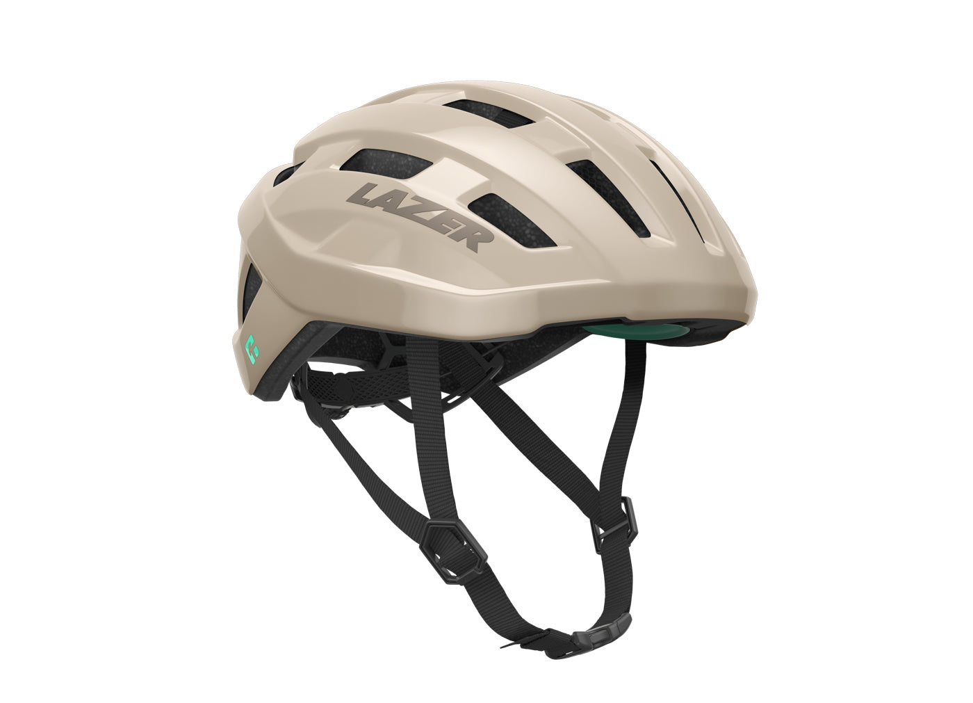 Lazer Tempo KinetiCore fietshelm bruin latte