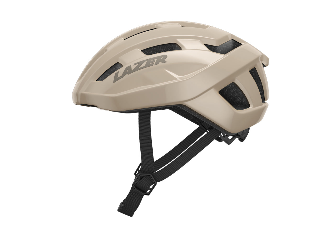 Lazer Tempo KinetiCore fietshelm bruin latte