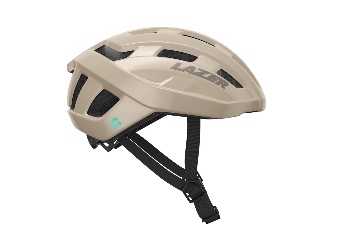 Lazer Tempo KinetiCore fietshelm bruin latte