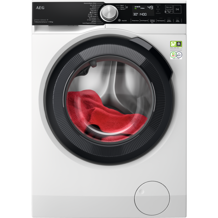 AEG LR9HAMBURG Wasmachine met Absolute Care en 125,= cashback via AEG