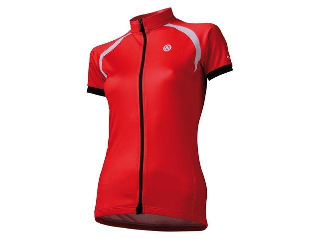 Agu Milena fietsshirt korte mouwen rood