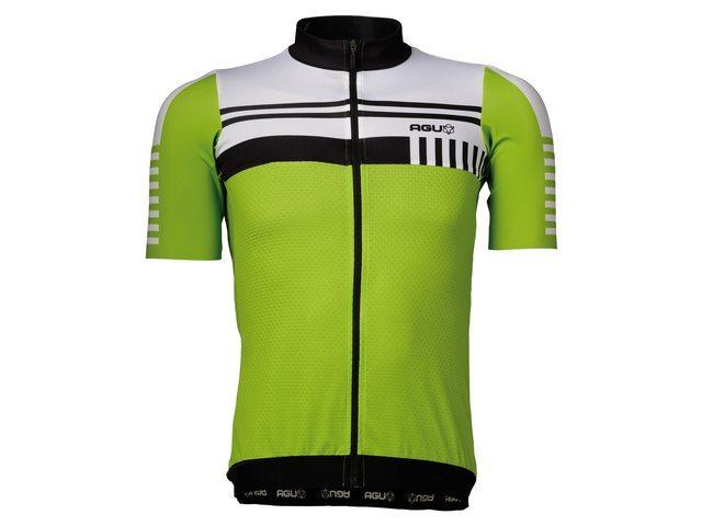 Agu Naro fietsshirt korte mouwen groen heren