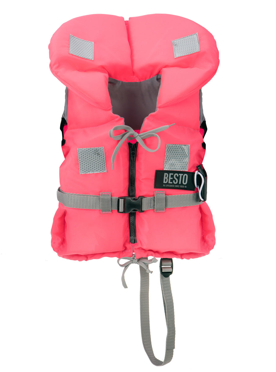 Besto Racingbelt 100N reddingsvest roze kinder