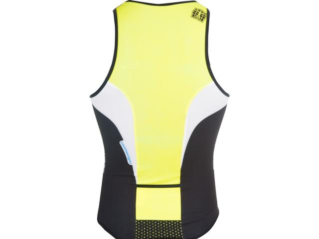 Bioracer Tri Top Zipper unisexpak voor triatlon met rits