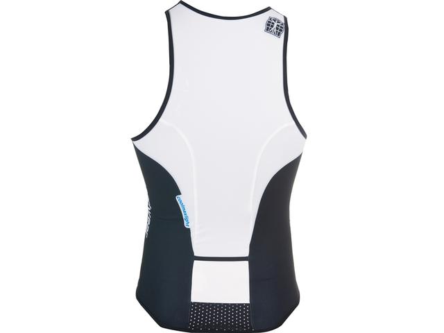 Bioracer Tri Top Zipper unisexpak voor triatlon met rits