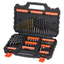 Black&Decker A7200-XJ Set van 109 accessoires Drill,Bits. Geschikt voor hout en metaal