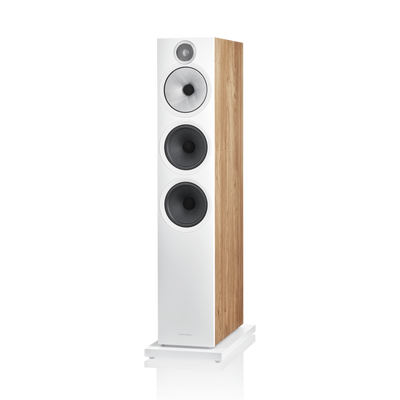 Bowers & Wilkins 603S3 Eiken Vloerstaande Luispreker, prijs per stuk, afname per paar