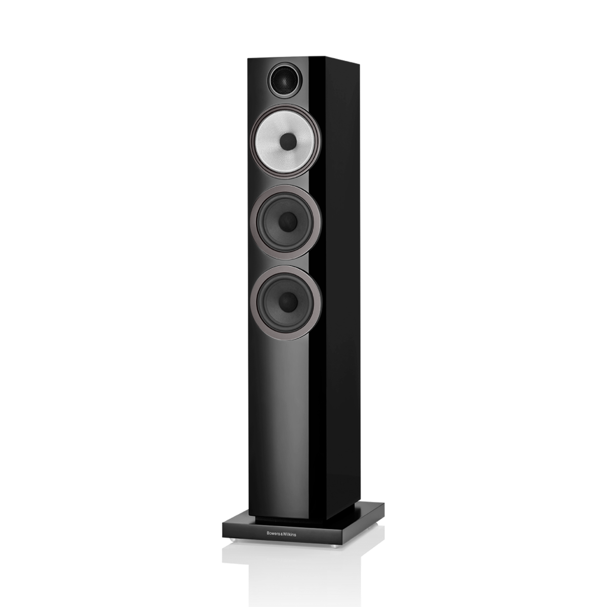 Bowers & Wilkins 704S3 zwart luidspreker vloerstaand model