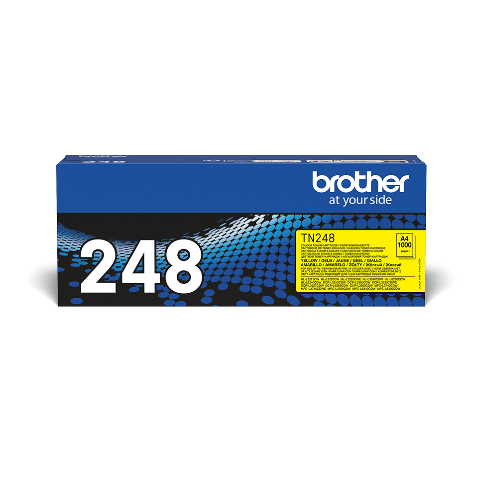 Brother TN-248Y print capaciteit tot 1000 pagina's