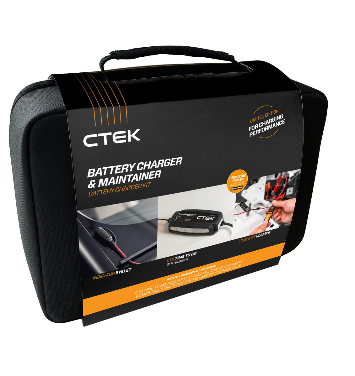 CTEK CT5 Time To Go acculader kit