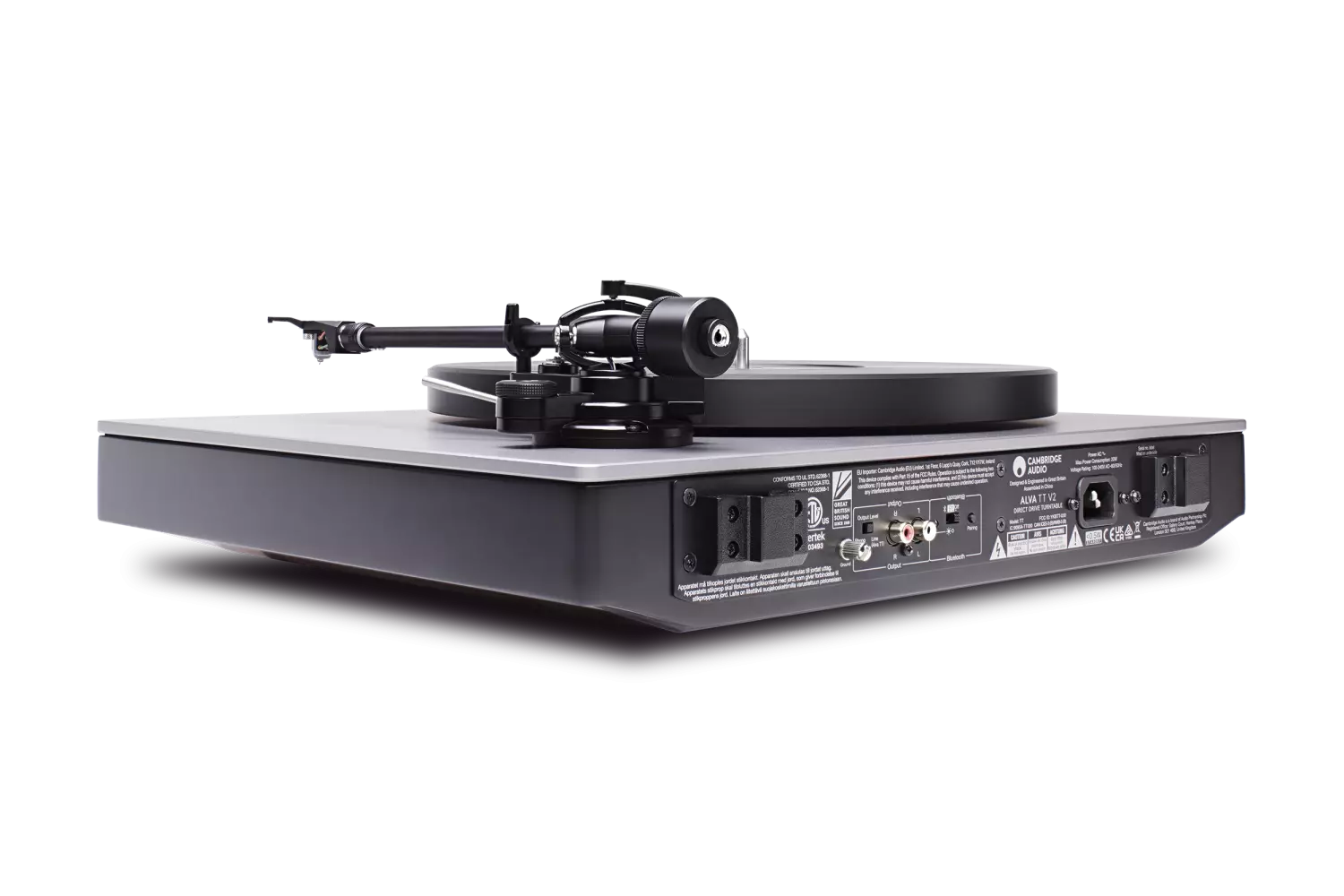 Cambridge Audio Alva TT v2 Direct Drive Platenspeler, inruilkorting 100,= oude platenspeler