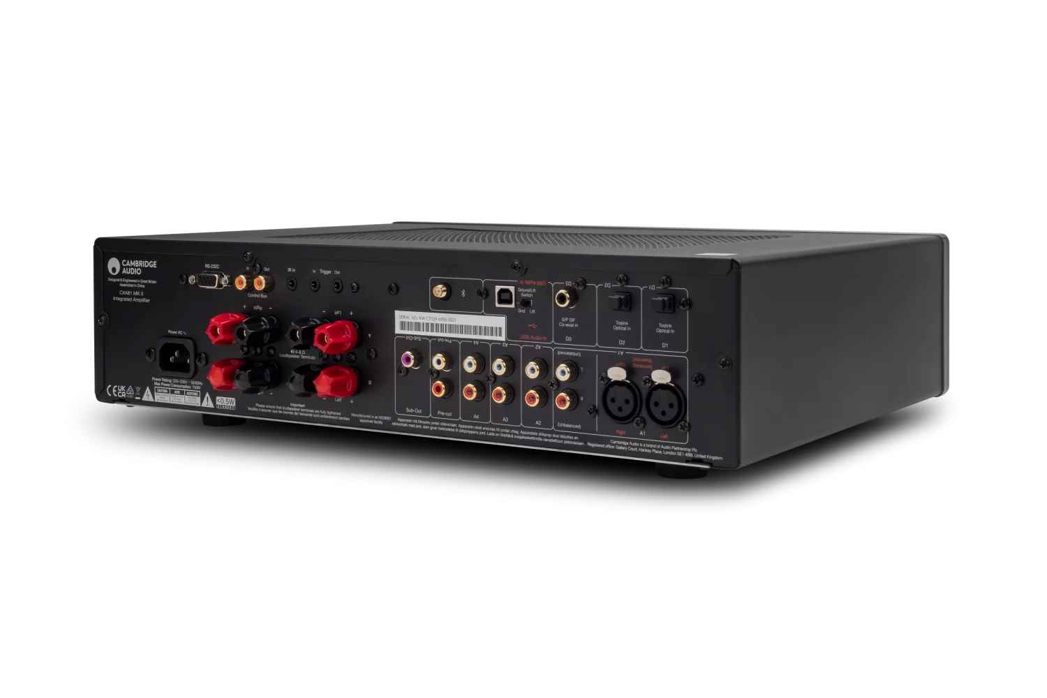 Cambridge Audio CXA81MKII 2x80Watt versterker met DAC