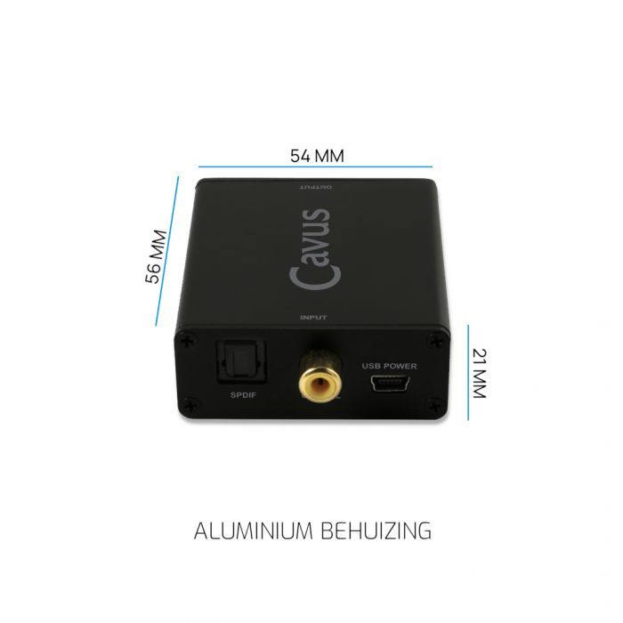 Cavus CAV-BXAU03 Converter van digitaal naar analoog