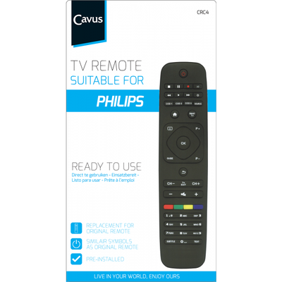 Cavus CRC4 universele afstandsbediening voor Philips