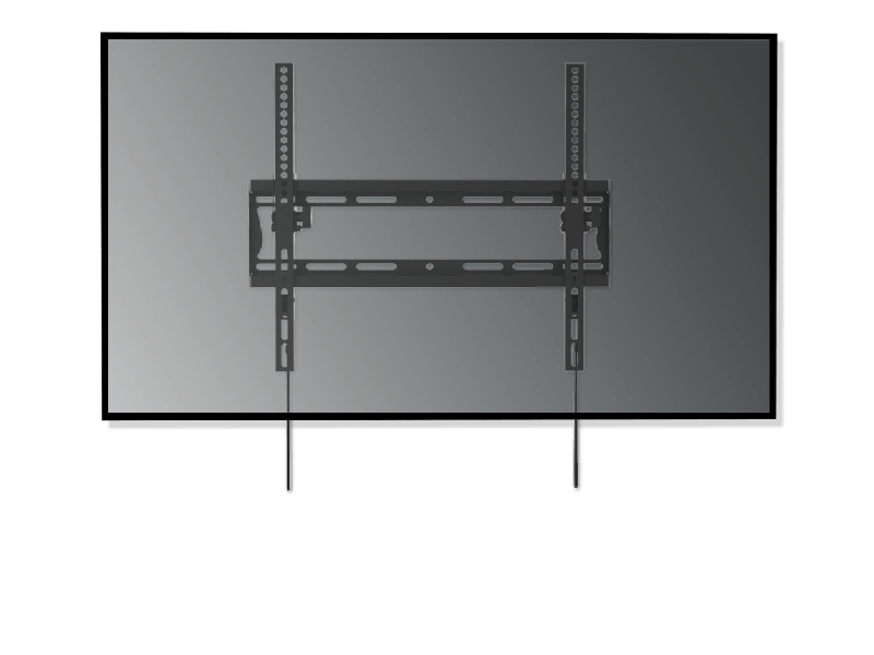 Cavus WMT002 TV muurbeugel voor vlak aan de muur, VESA 75x75 tot 400x400