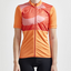 Craft Core Endurance Logo fietsshirt korte mouwen oranje dames