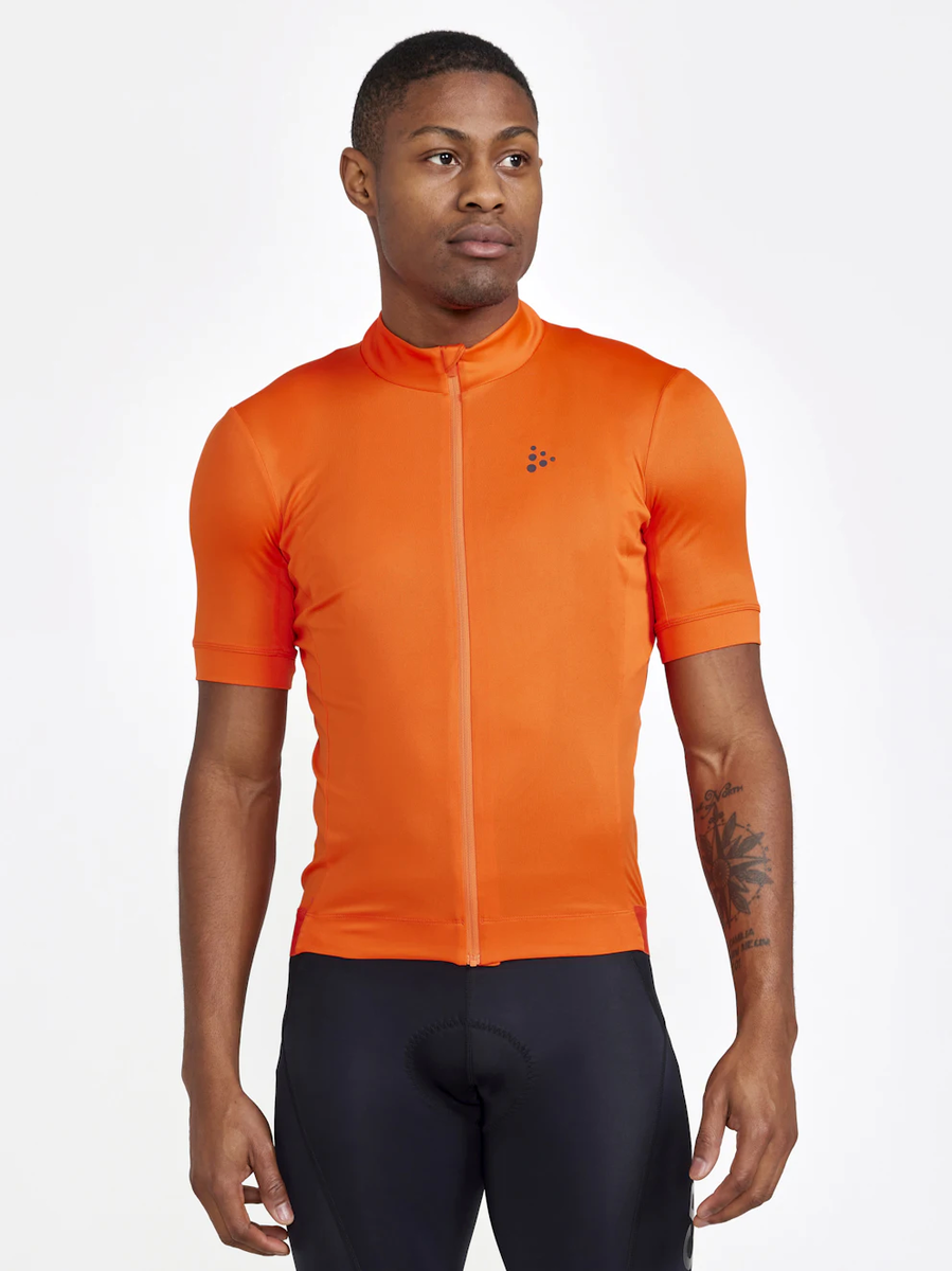 Craft Essence Jersey fietsshirt korte mouwen oranje heren