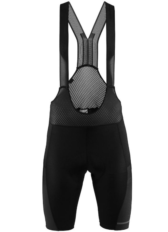 Craft Hale Bibshort fietsbroek kort zwart heren