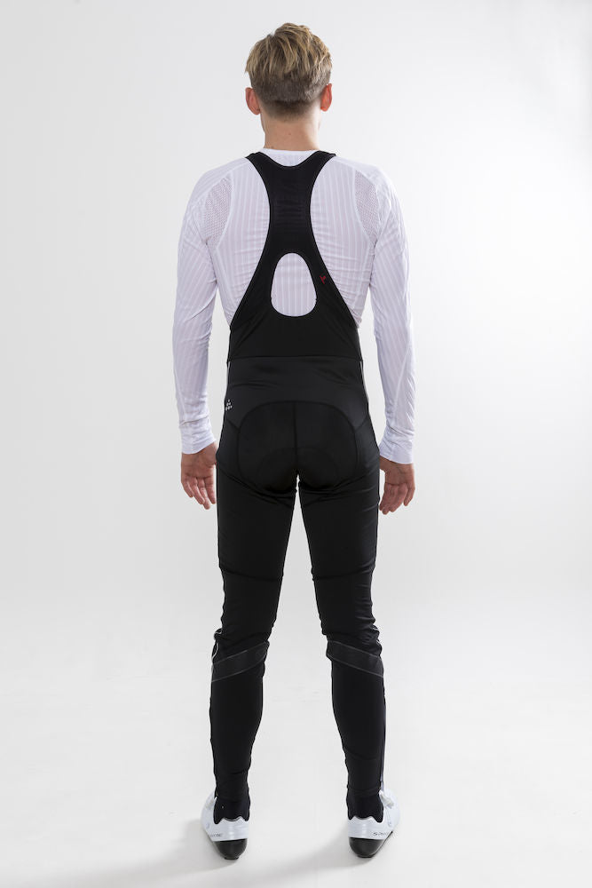 Craft Ideal Pro Wind Bibtights fietsbroek lang zwart heren