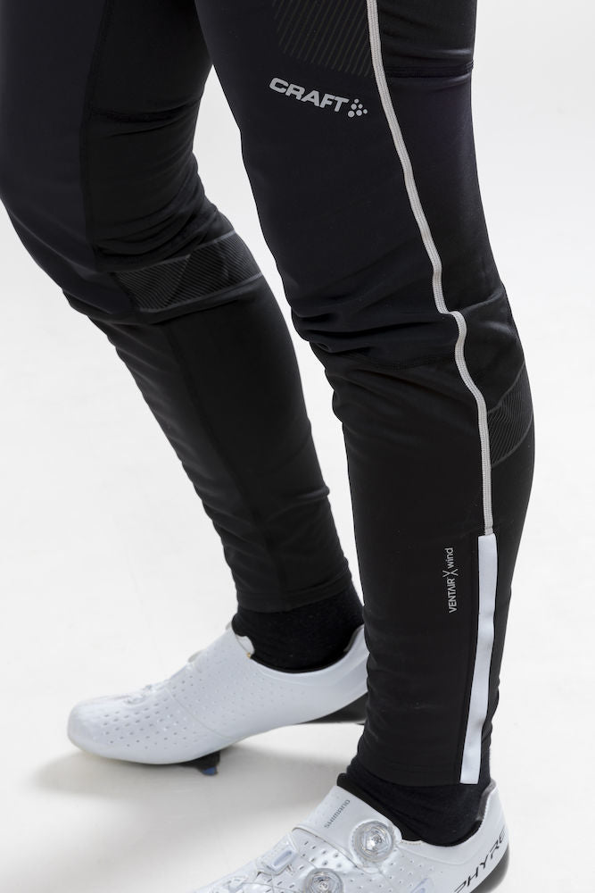 Craft Ideal Pro Wind Bibtights fietsbroek lang zwart heren