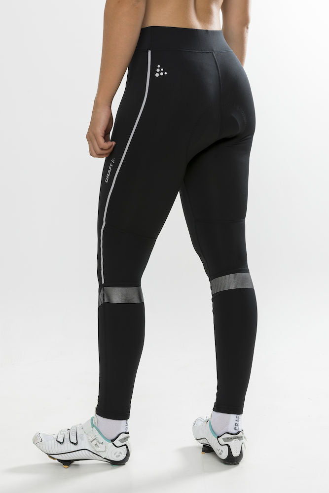 Craft Ideal Thermal Tights fietsbroek lang zwart dames