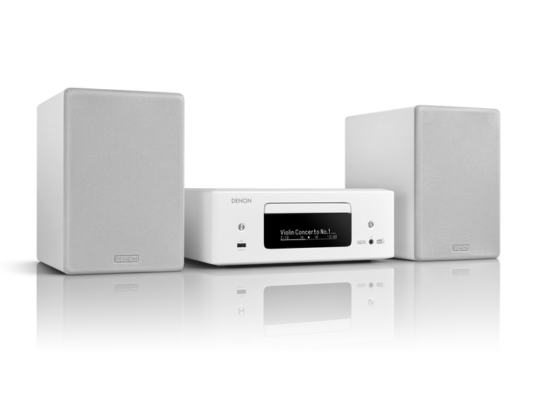 Denon CEOL N12DABWTE2 Microset met ingebouwde CD-speler en speakers