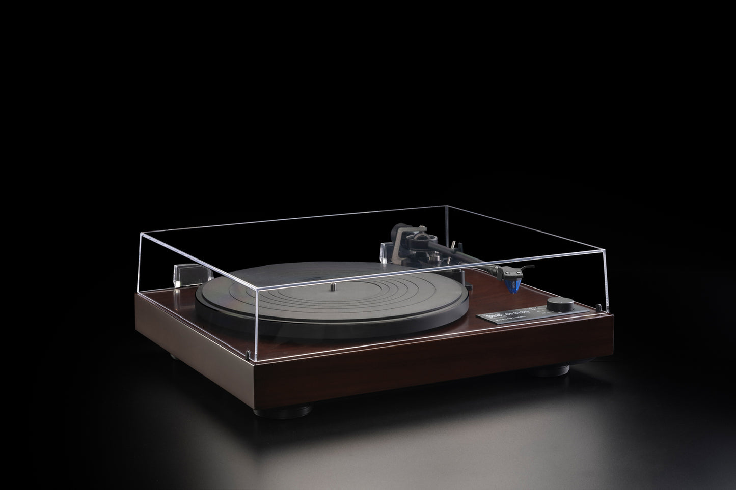 Dual CS 618Q WALNUT handmatige HiFi-platenspeler