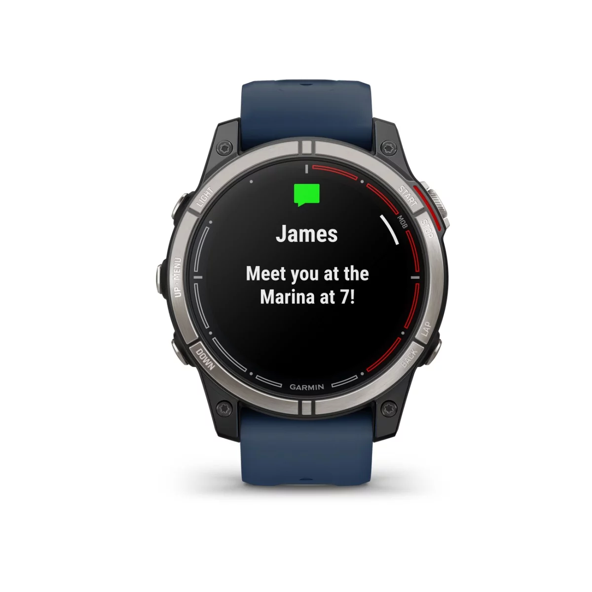 Garmin Quatix 7 Pro GPS-smartwatch met AMOLED-scherm voor watersporters