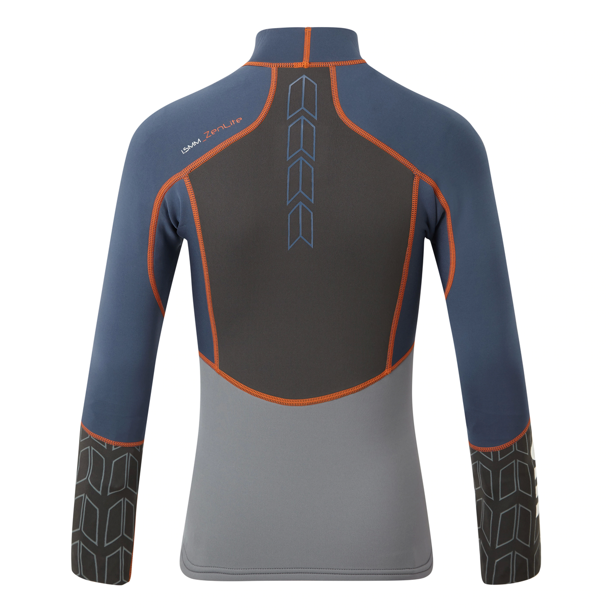 Gill Zenlite Top 1.5 mm junior wetsuit blauw/grijs