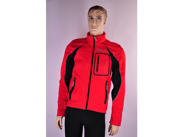 Gonso CALGARY softshell active fietsjack rood heren