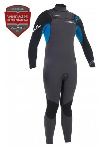 Gul Profile CZ Heren 3/2mm Blindstich Steamer wetsuit met lange armen en benen