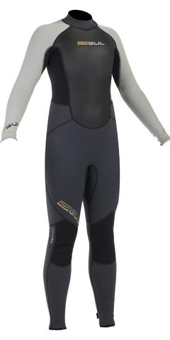 Gul Response Junior 3/2 mm Flatlock fullsuit wetsuit zwart/grijs