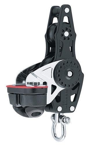 Harken 2624 57C Carbo vioolblok met hondsvot en klem