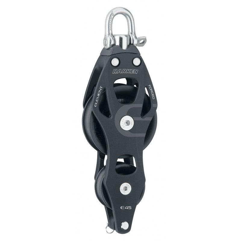 Harken 6231 1-schijfs 45mm Element blok met hondsvot