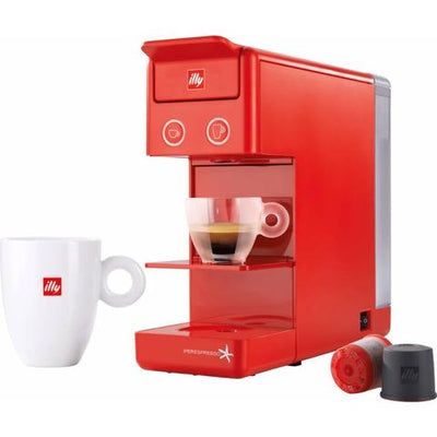 Illy Y3.3 rood capsule koffiemachine
