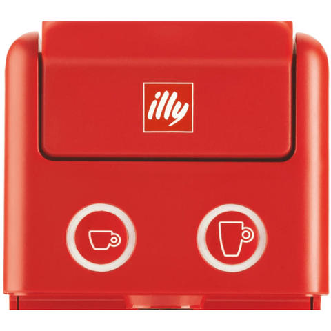 Illy Y3.3 rood capsule koffiemachine