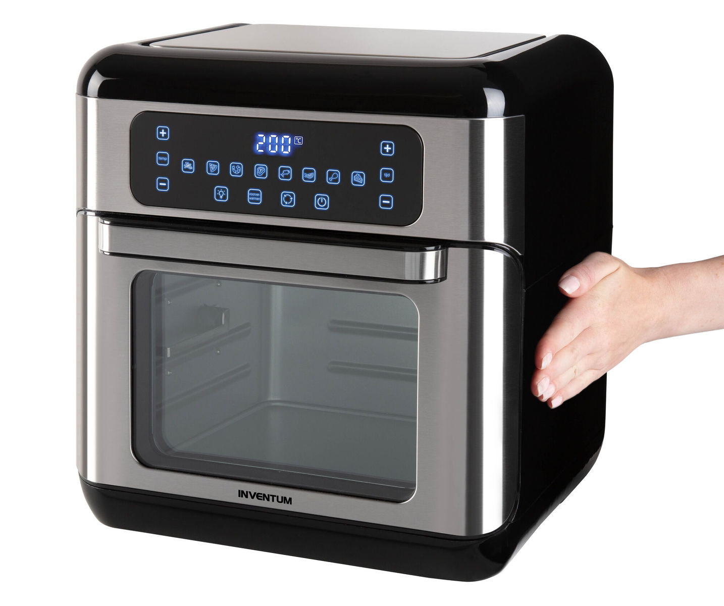 Inventum GF1200HLD airfryer kan frituren, grillen, bakken en braden