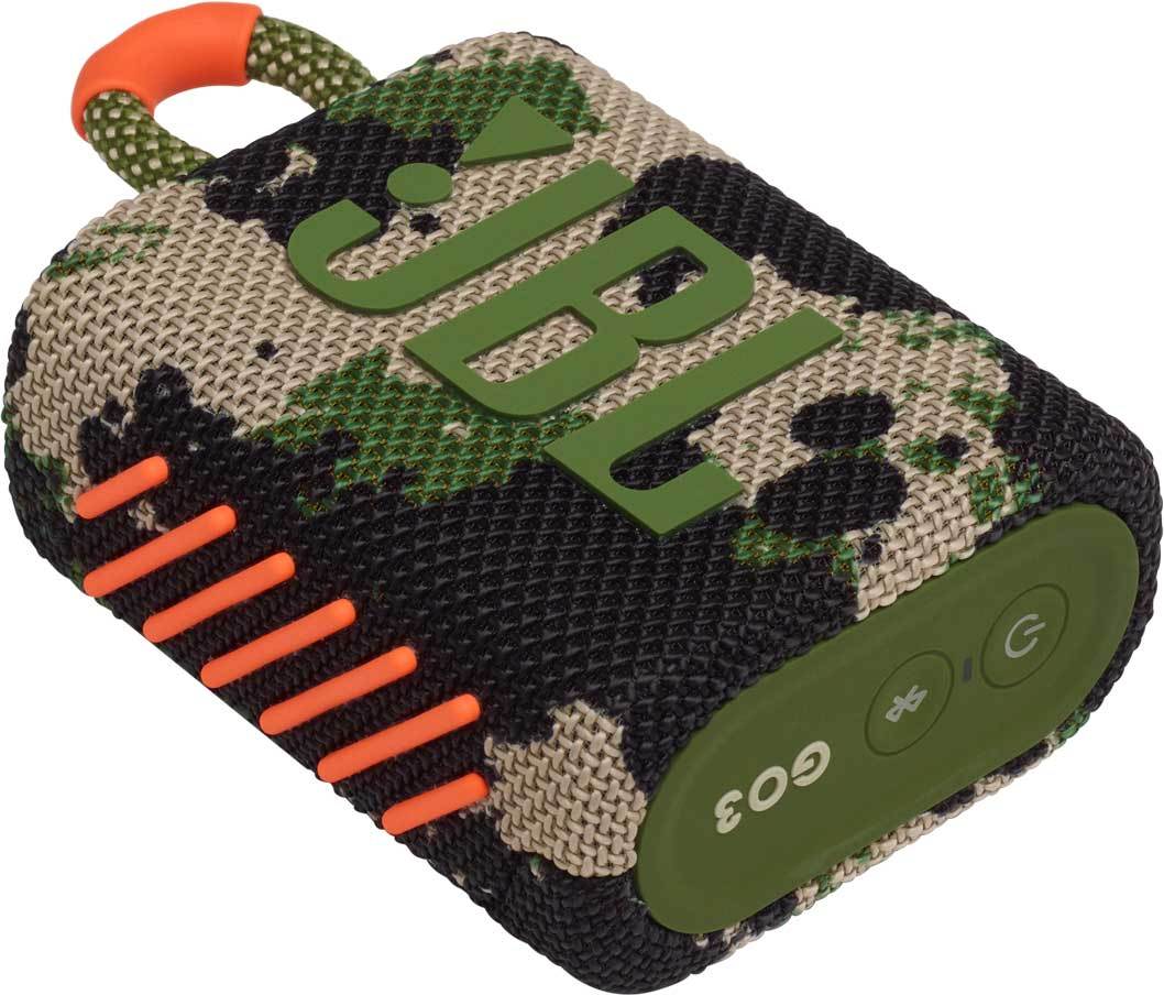 JBL GO3SQUAD camouflage look compacte bluetooth speaker