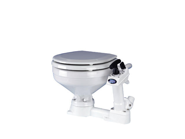 Jabsco Marine Toilet Compact handbediend toilet, standaard kleine pot