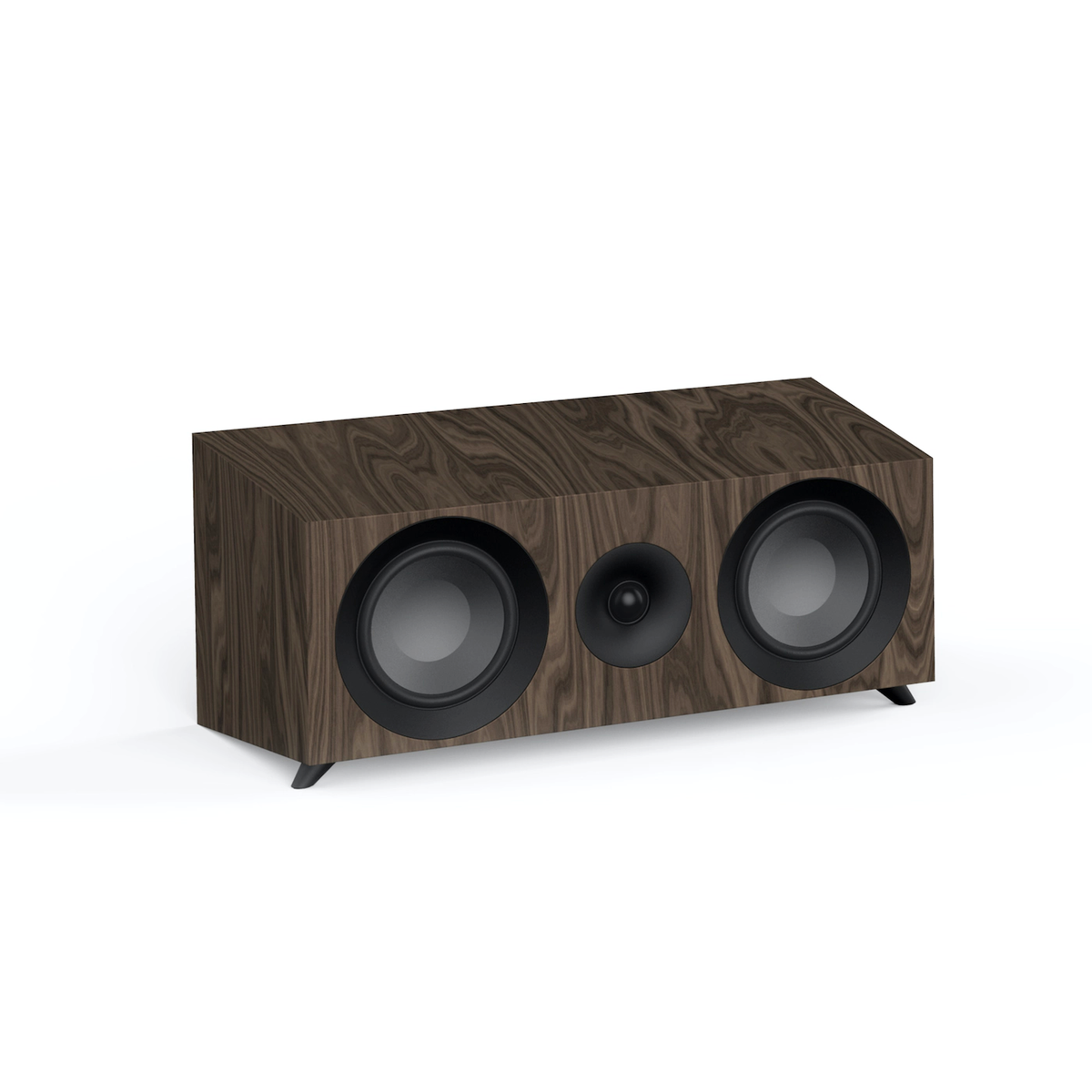 Jamo S809HCS WALNUT front zuilen en rear boekenplank speakers set met center