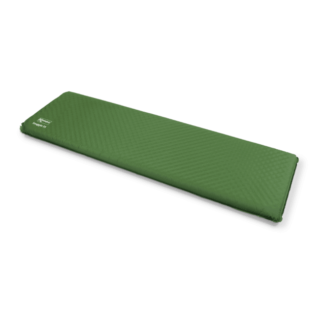 Kampa Snuggle 7.5 Eenpersoons zelfopblazend matras, 7.5cm vulling