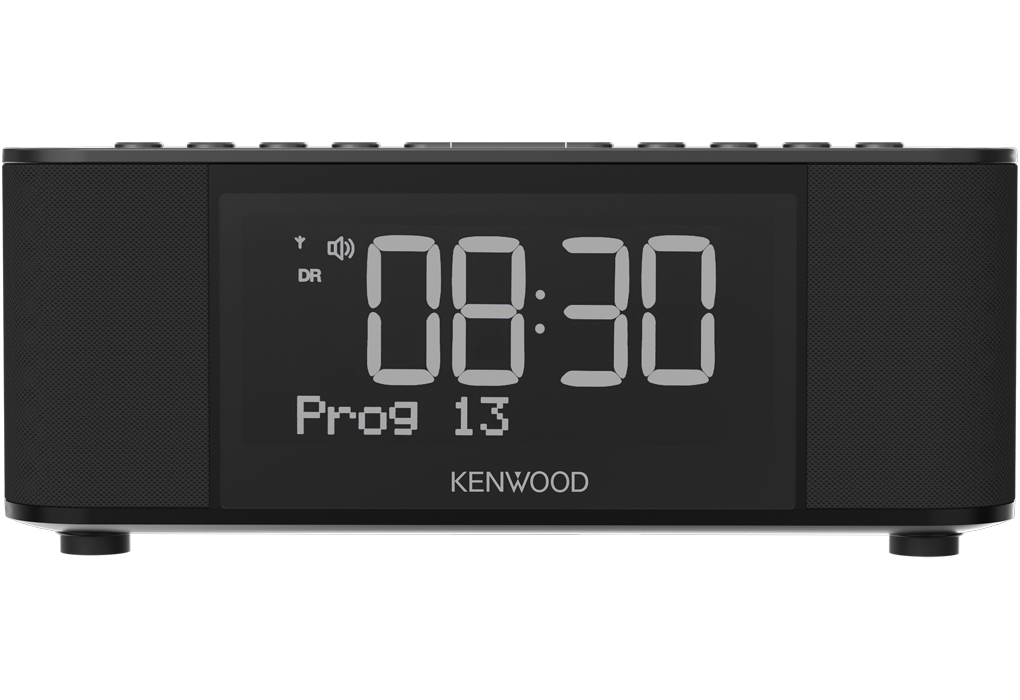 Kenwood CR-ST40DAB-B klokradio met DAB+ en FM radio en Bluetooth