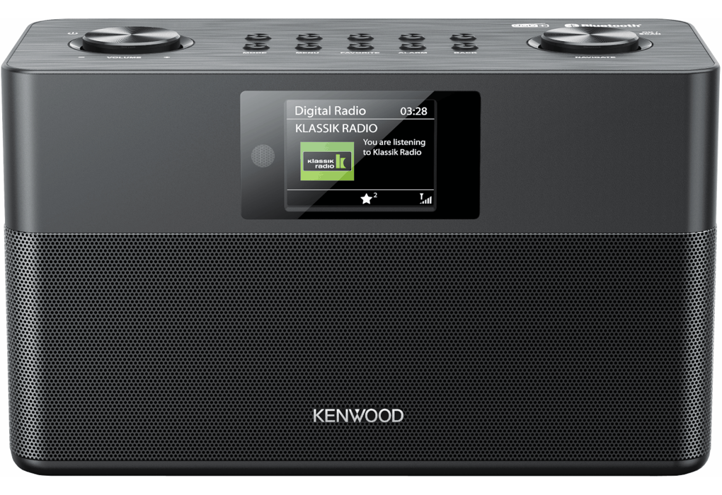 Kenwood CR-ST80DAB-B radio met DAB+ tuner